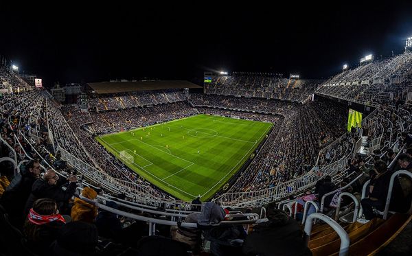 Jogo será disputado no estádio Mestalla