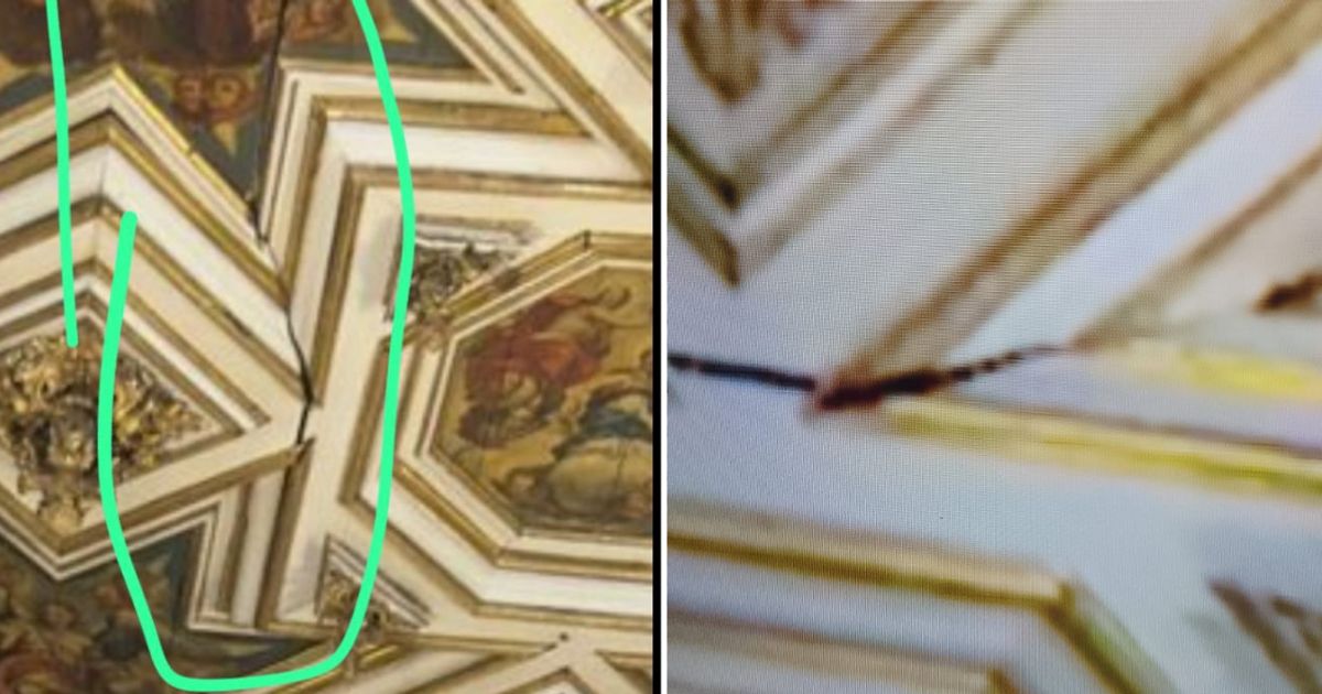 Imagem - Turistas tinham medo de igreja desabar e alguns já desistiram de entrar no templo, diz guia