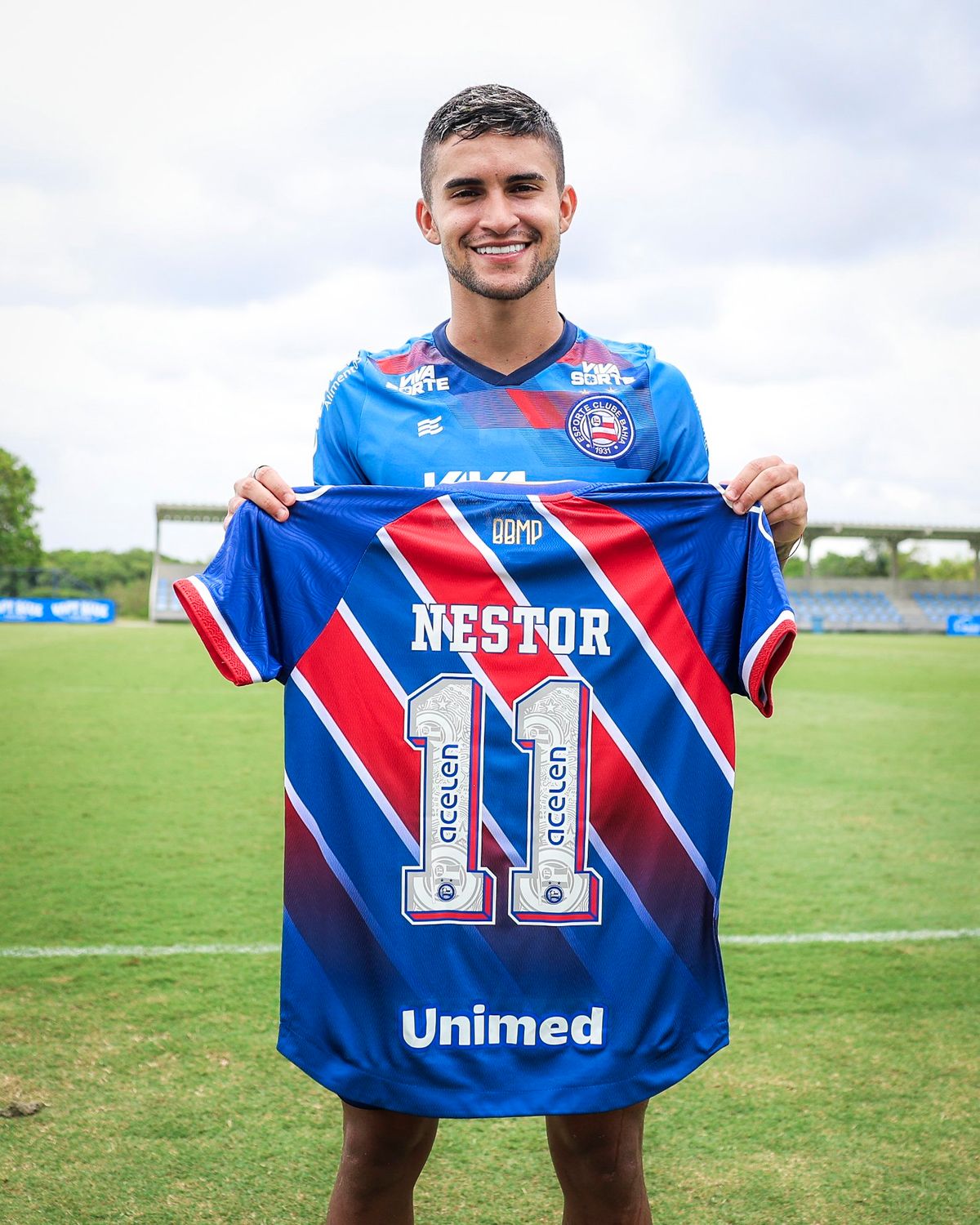 Rodrigo Nestor assumiu a camisa 11 do Bahia após a saída de Biel