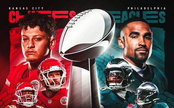 Philadelphia Eagles e Kansas City Chiefs disputam o Super Bowl LIX