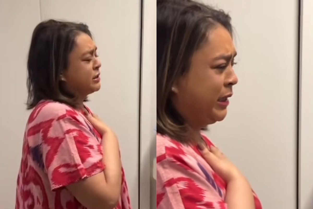 Preta Gil aparece emocionada em vídeo de sua alta hospitalar por Reprodução / Redes Sociais