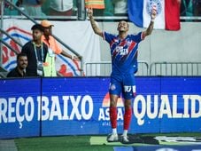 Imagem - Ademir celebra 100 jogos pelo Bahia com gol em triunfo sobre o América-RN: 'Especial'