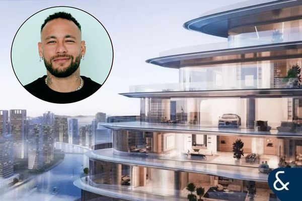 Neymar tem cobertura de R$ 314 milhões em Dubai