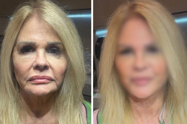 Antes e depois de Monique Evans