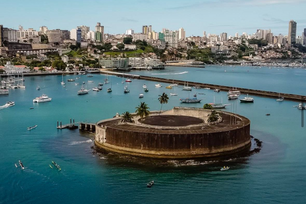 Canoagem na Baía de Todos os Santos