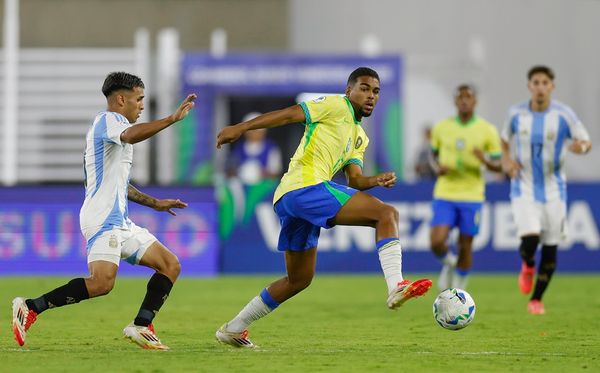 Brasil ficou no 1x1 com a Argentina no Sul-Americano Sub-20