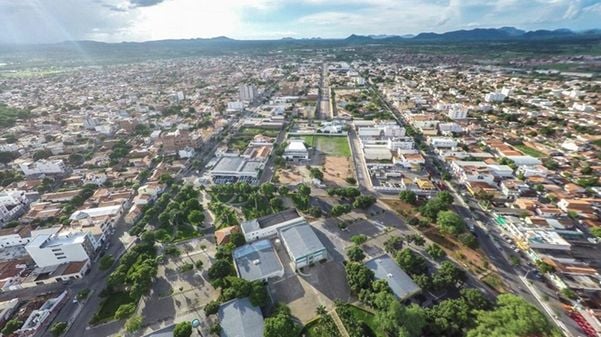 Vista da cidade de Guanambi