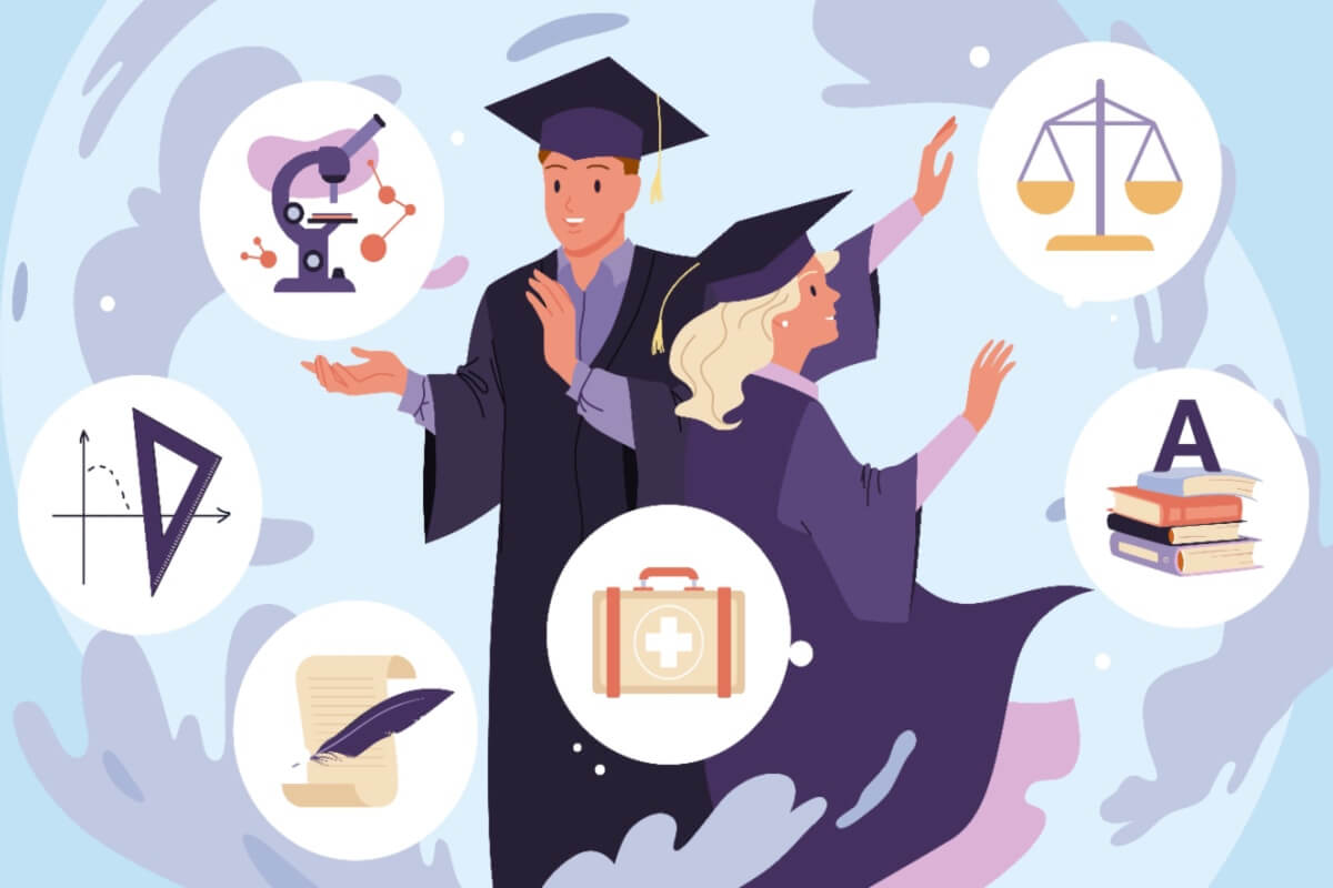 A escolha por um curso norteia o caminho profissional e pode oportunizar melhores condições de remuneração (Imagem: Amanita Silvicora | Shutterstock)