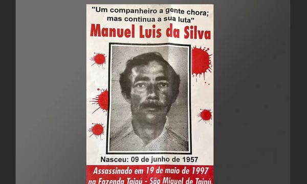 A vítima Manuel Luis da Silva