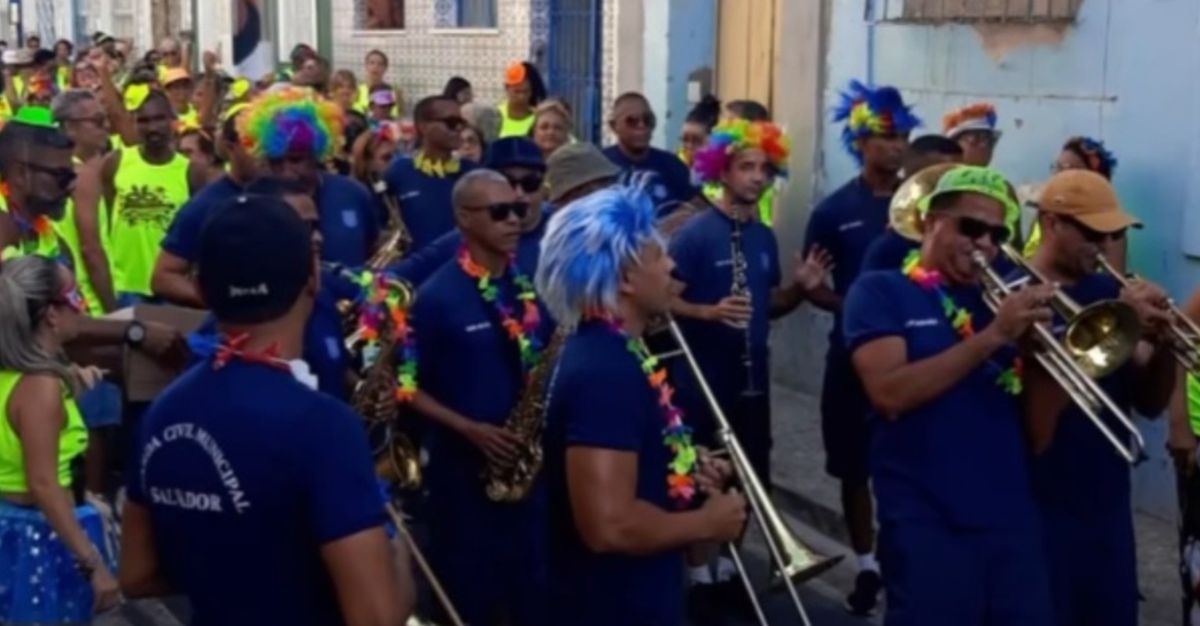 Também tem o Bloquinho de Idosos no Santo Antônio  por GCM/PMS