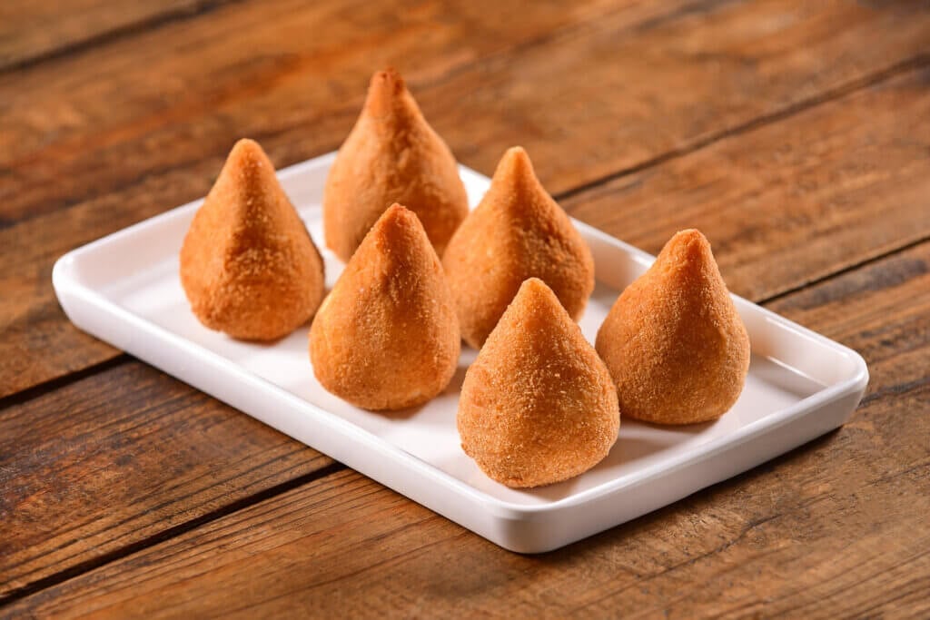 Coxinha vegetariana (Imagem: Marcelo_Krelling | Shutterstock)