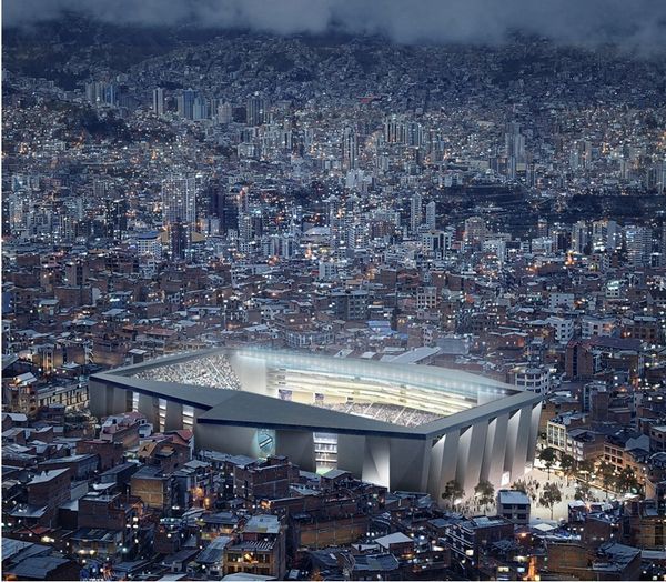 Novo estádio do Bolívar, com capacidade para 20 mil pessoas, será inaugurado em 2026