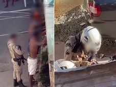 Imagem - Policial é acusado de 'plantar drogas' em abordagem e PM investiga; veja vídeo