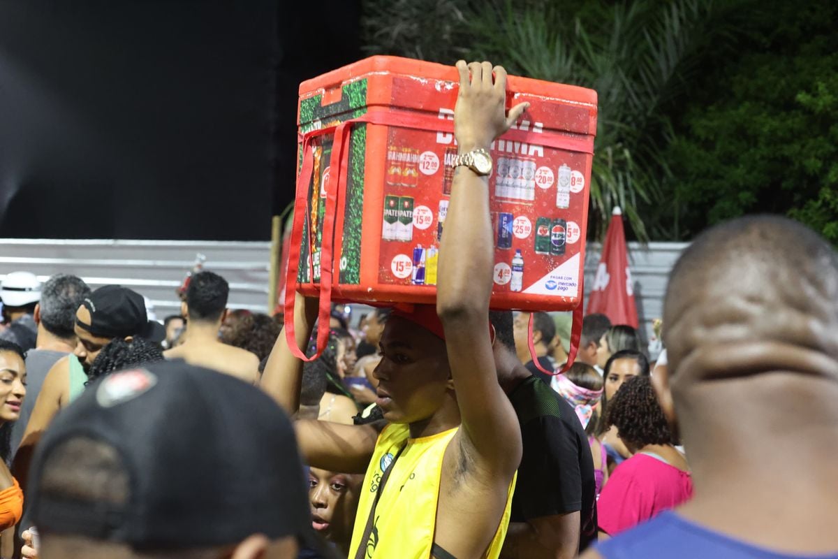 Ambulante no Carnaval