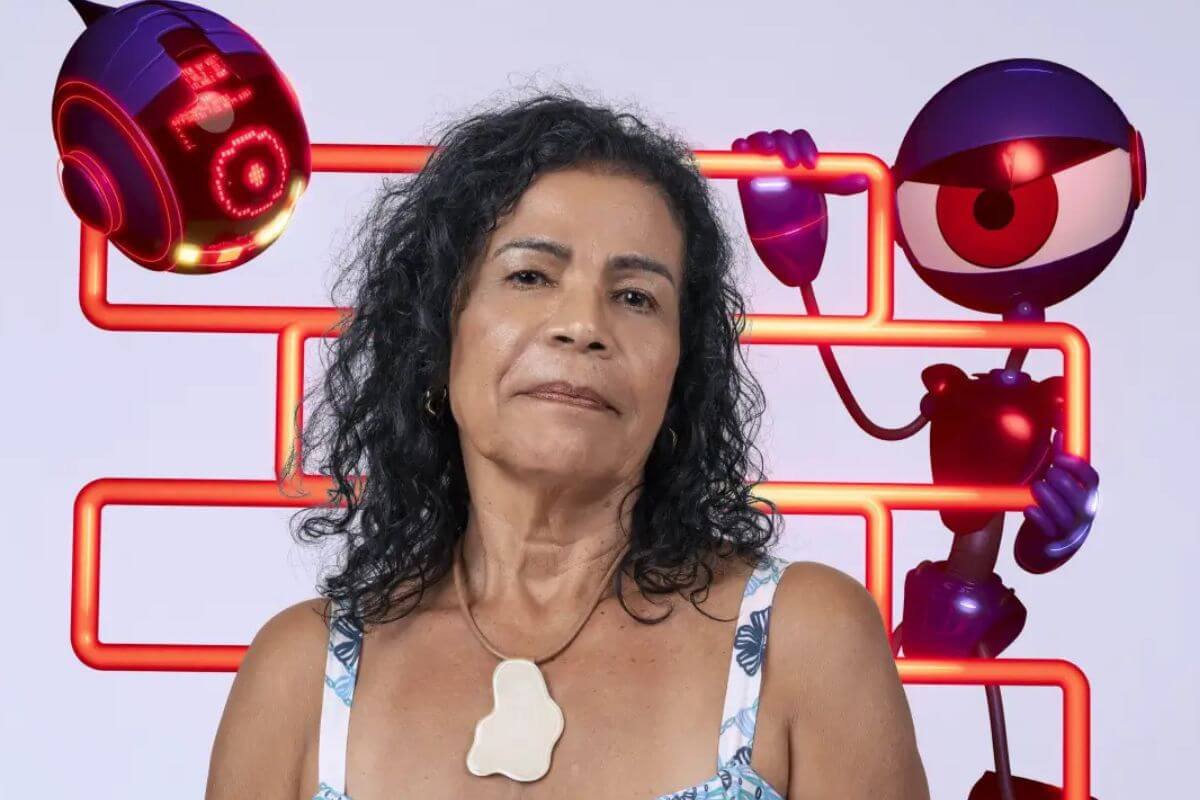 Um dos destaques do BBB 25, Vilma divide opiniões dentro e fora da casa (Imagem: Reprodução digital | Rede Globo) 