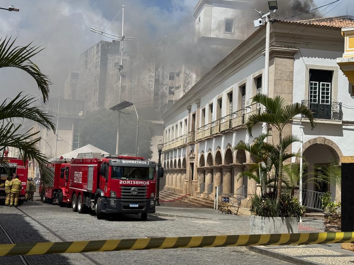 Incêndio atinge Câmara