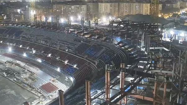 Obras do Camp Nou