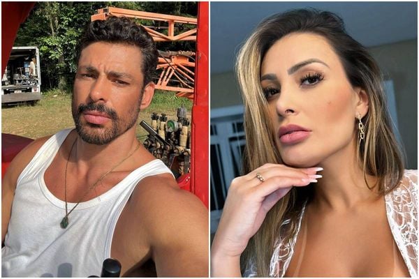 Andressa Urach e Cauã Reymond