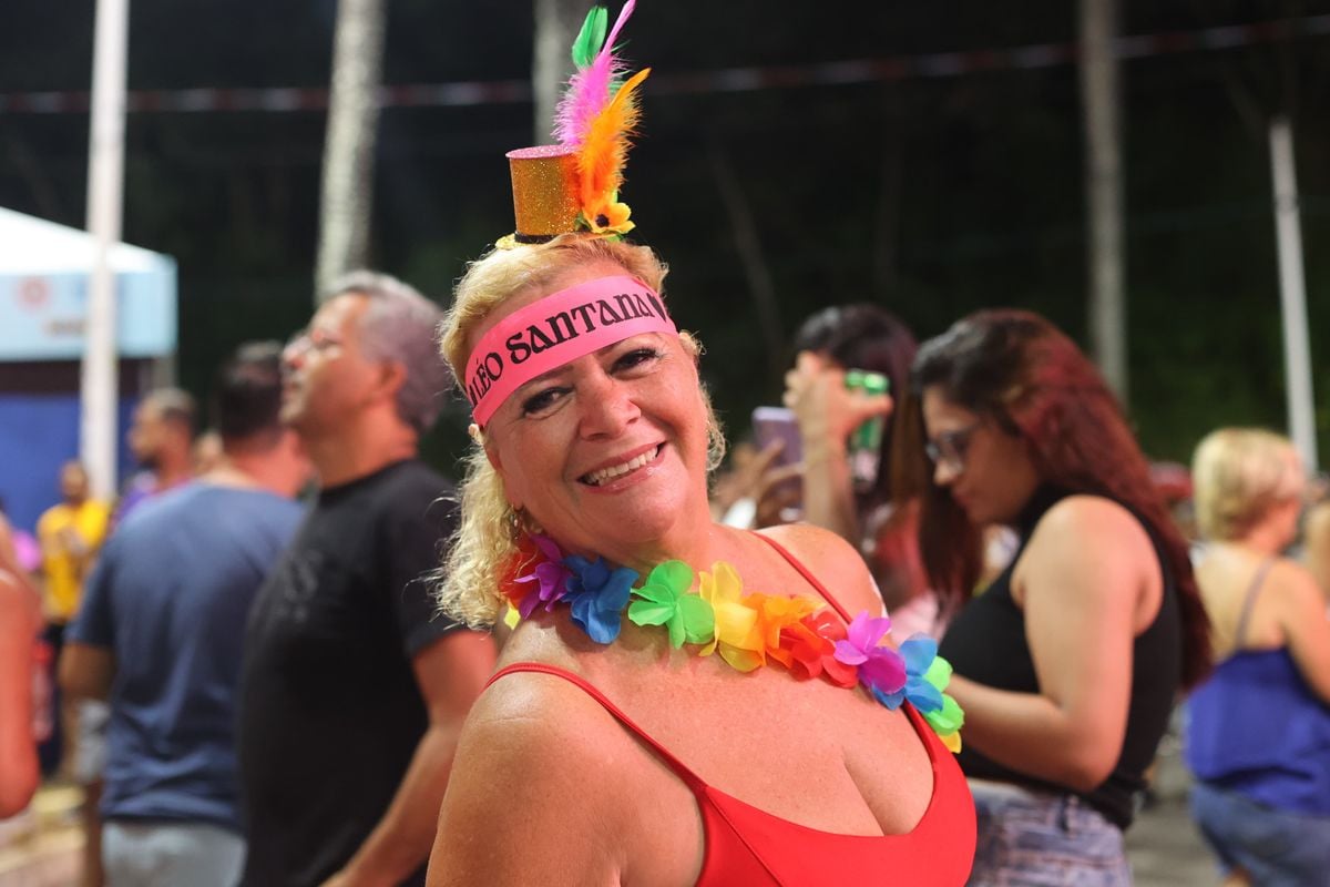 Fã de Léo Santana, Romilciene de Almeida veio de Minas Gerais para curtir a folia do cantor baiano