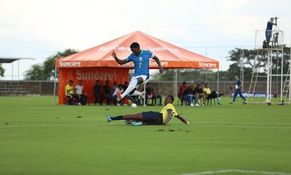 Ruan Pablo foi capitão da Seleção e marcou os dois gols na vitória sobre o Equador