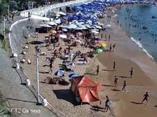 Imagem - Contenção desaba no Porto da Barra após homem cair da calçada