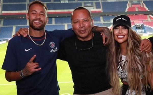 Neymar, Neymar Pai e Rafaella