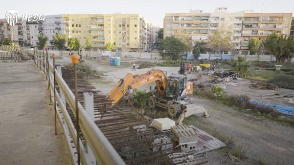 Obras do Nou Mestalla