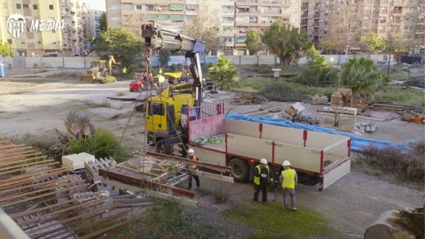 Obras do Nou Mestalla