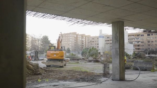 Obras no Nou Mestalla