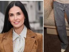 Imagem - Pagaria? Demi Moore usa calça jeans de R$ 40 mil em festa