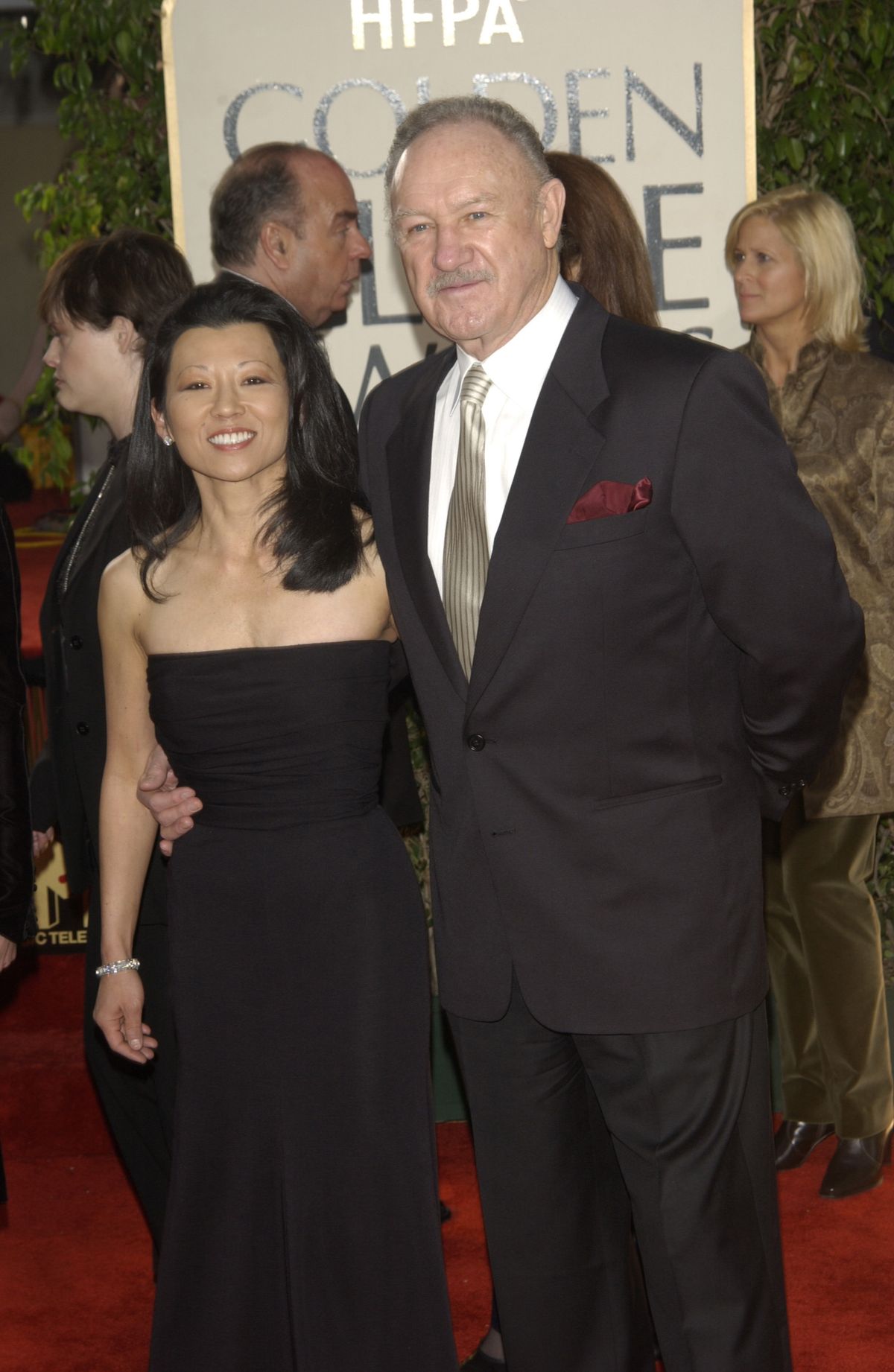 Gene Hackman e Betsy Arakawa em 2003