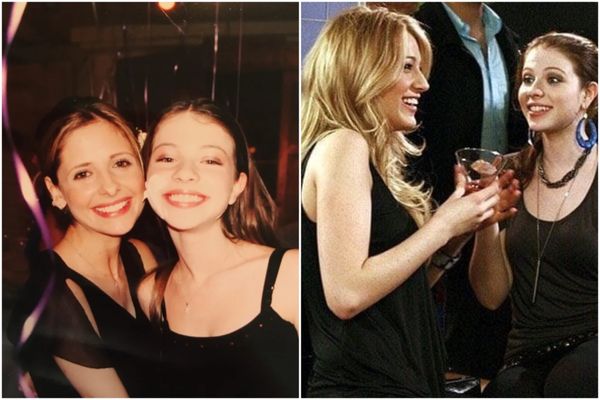 Sarah Michelle Gellar com Michelle e Blake Lively com a atriz