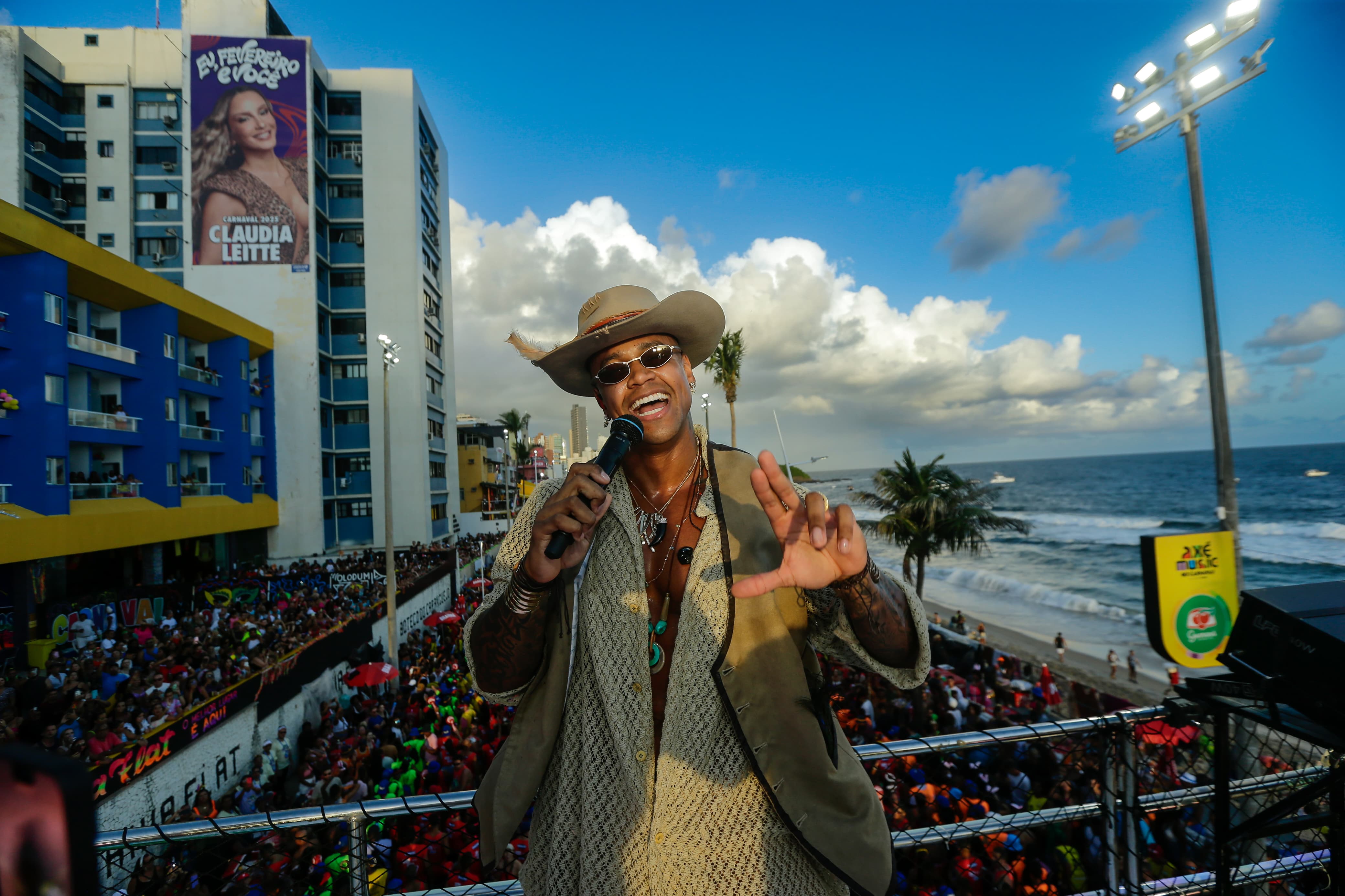 Léo Santana no Circuito Dodô nesta sexta-feira (28) por Arisson Marinho/CORREIO