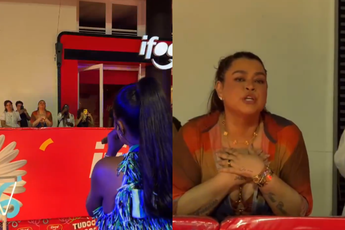 Ludmilla homenageia Preta Gil  por Reprodução