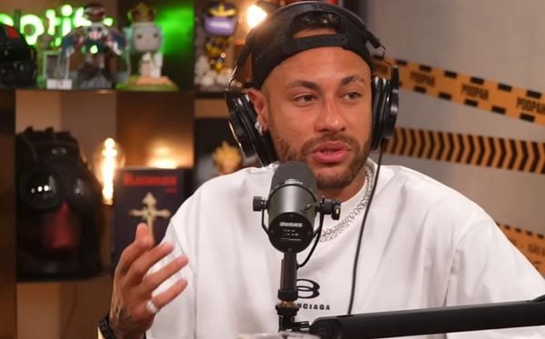 Neymar em participação no 'PodPah' 