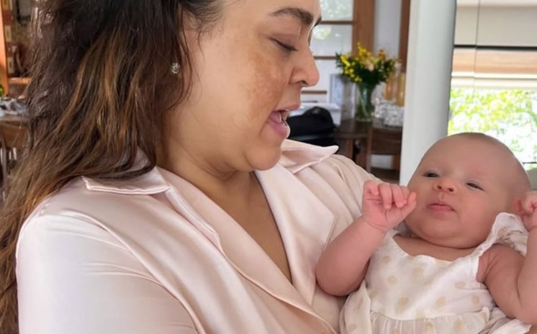 Preta Gil e a primeira sobrinha-neta por Reprodução/Instagram