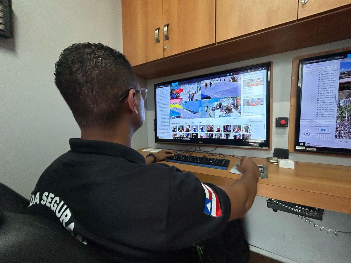 Sistema de Reconhecimento Facial da SSP-BA por  Flávia Vieira/ Ascom SSP