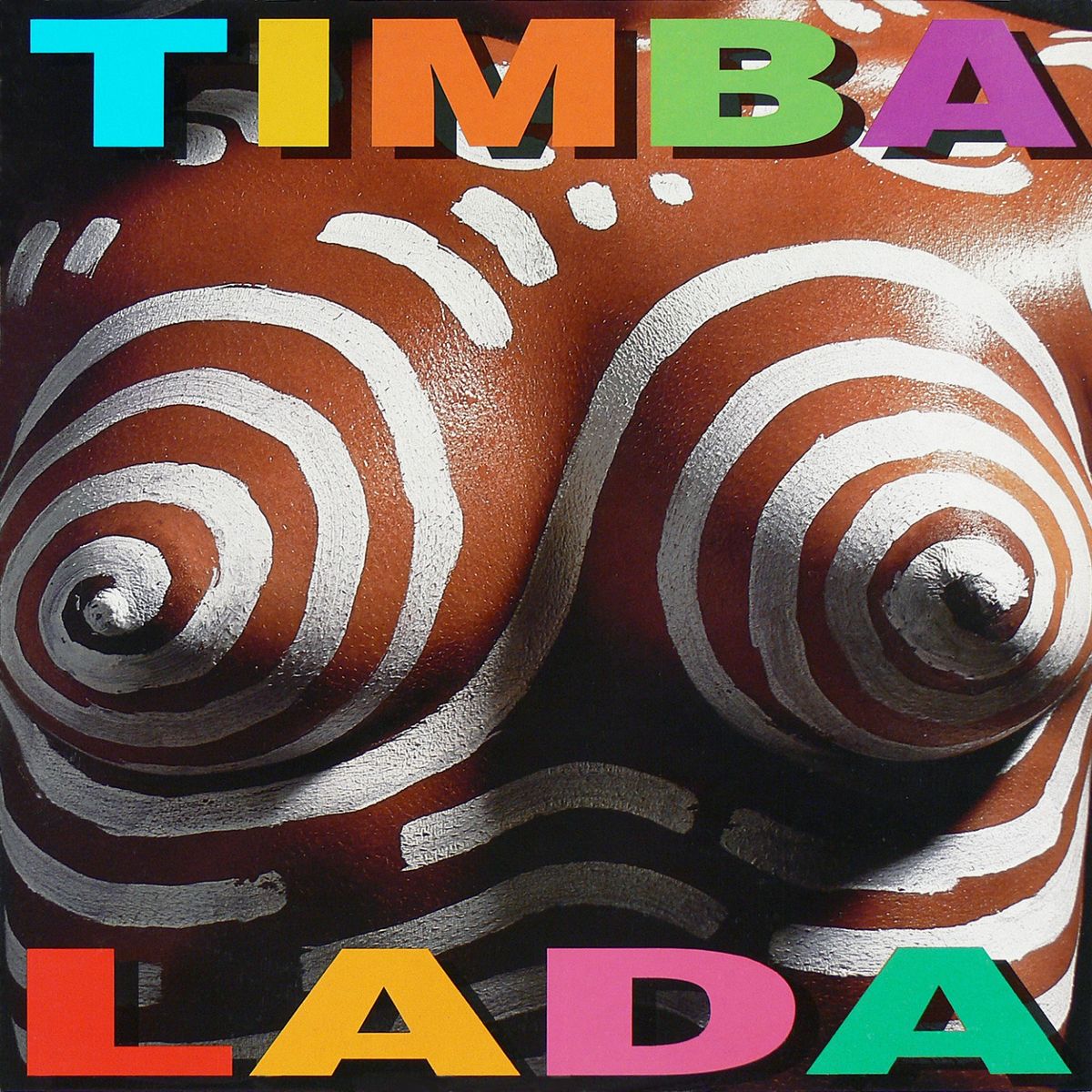 Os seios na capa do primeiro álbum da Timbalada são de Patrícia Gomes