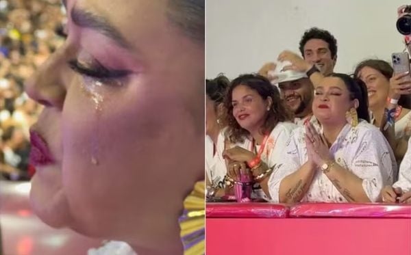 Preta Gil chorou durante o Carnaval