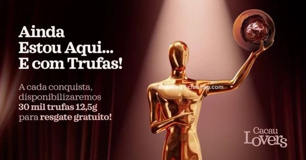 Cacau Show fará ação para o Oscar