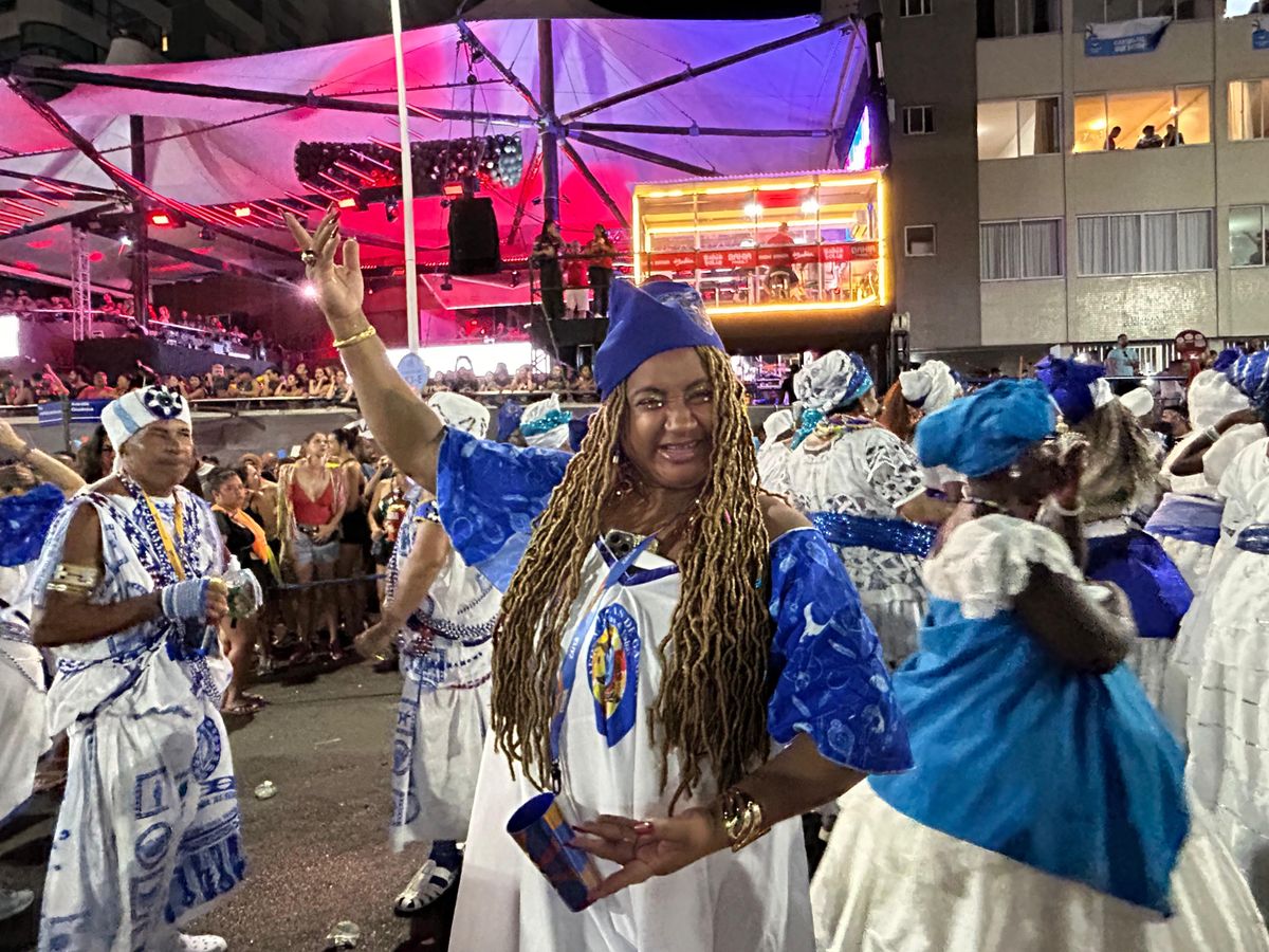 Tatiana Campelo, coordenadora da ala de dança das Filhas de Gandhy