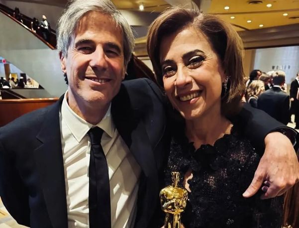 Walter Salles e Fernanda Torres por Reprodução