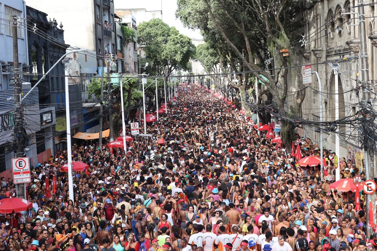 Carnaval no Centro da cidade