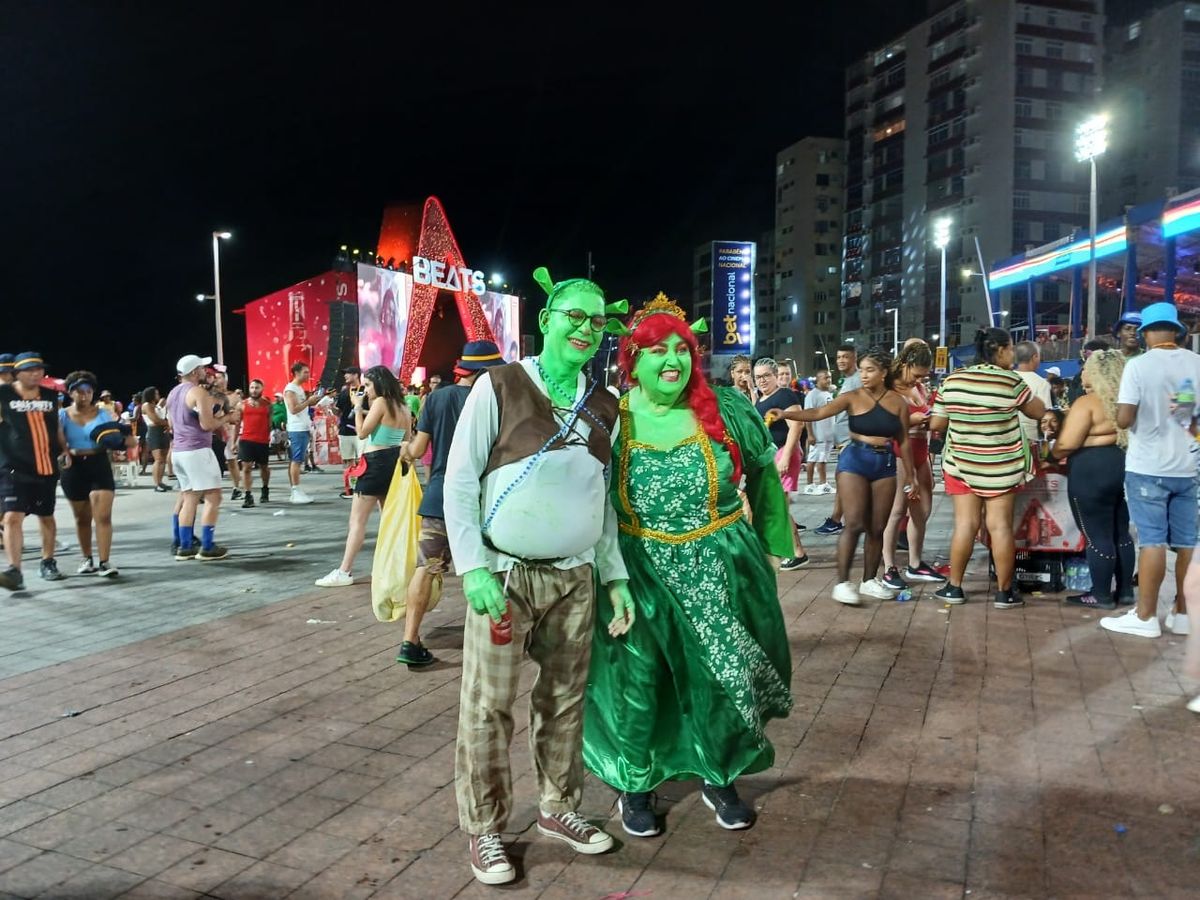 Casal sensação na Barra