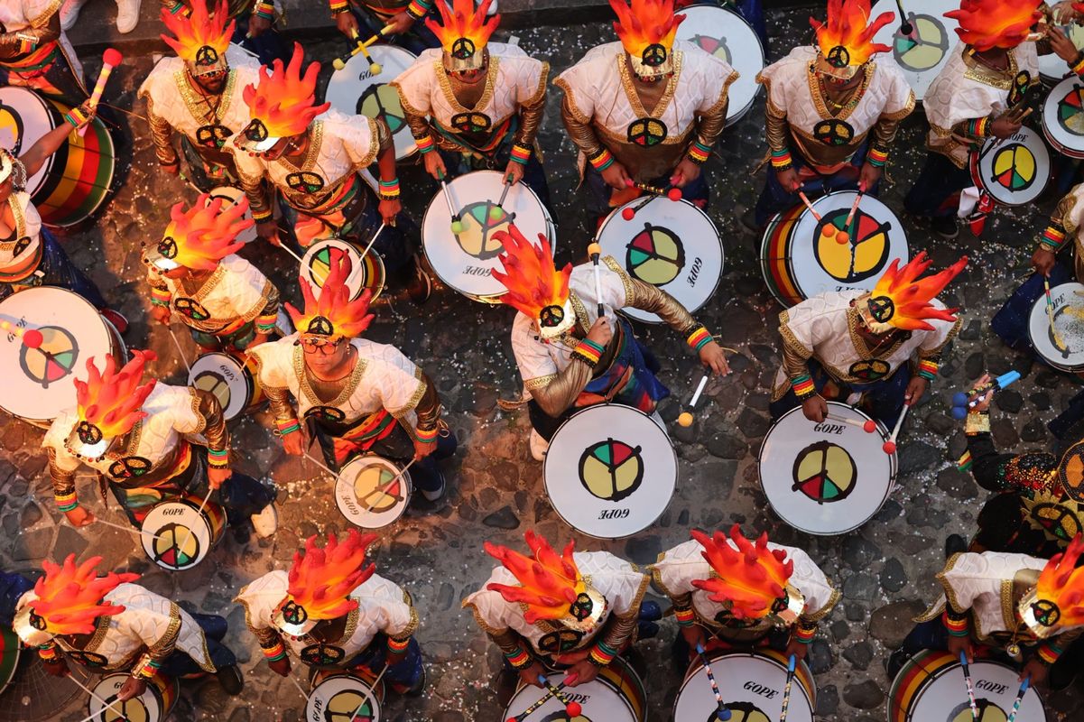 Saída do Olodum 2025 