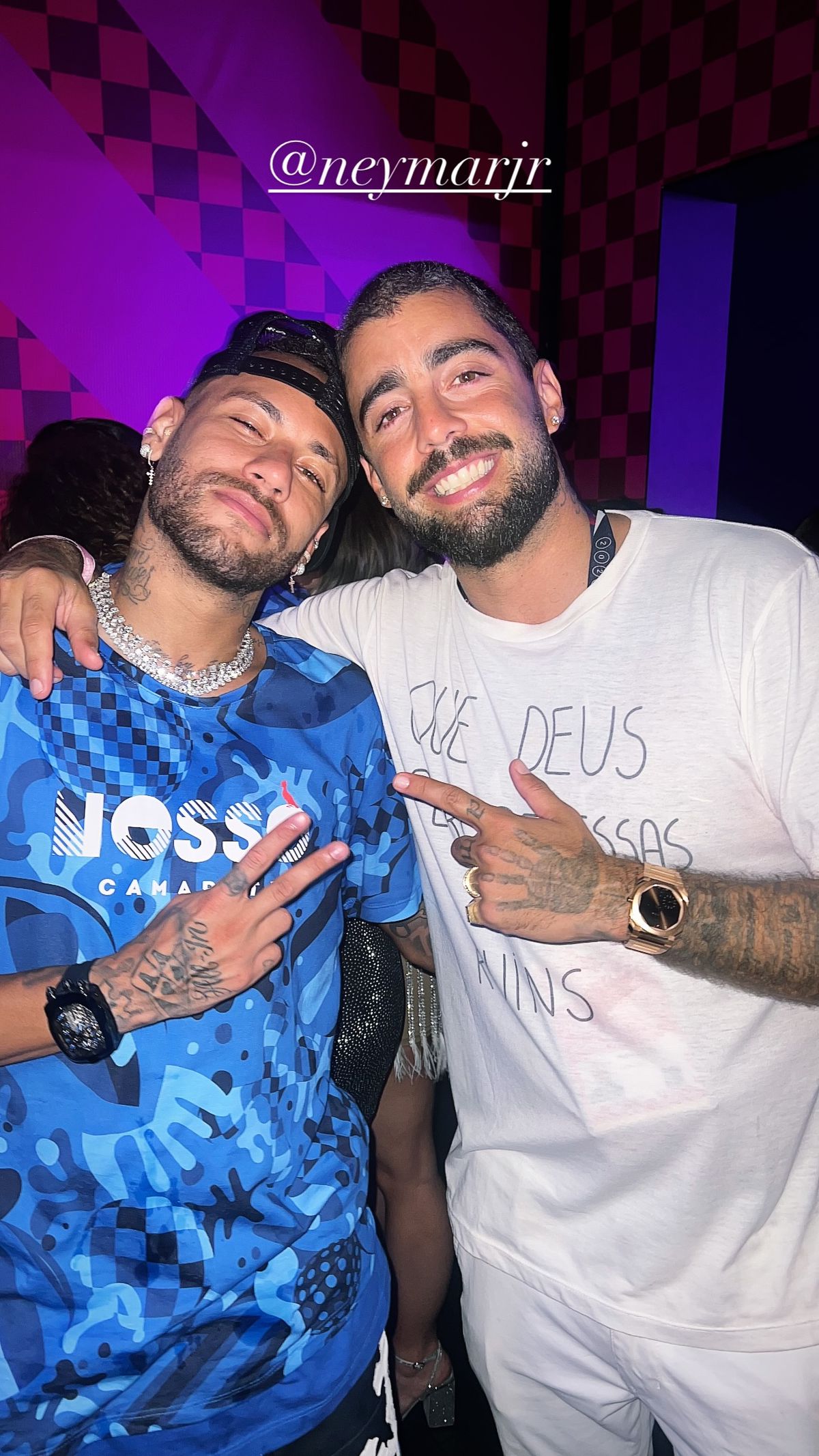 Neymar e Pedro Scooby