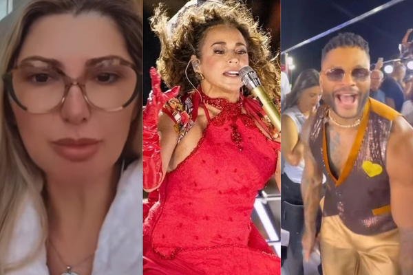 Antonia Fontenelle, Daniela Mercury e Tonny Salles