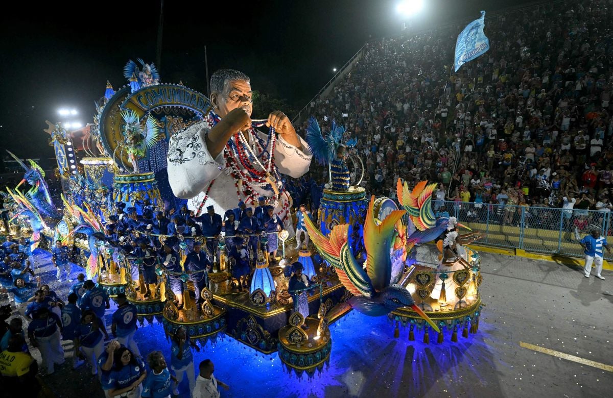 Desfile da Beija-Flor de Nilópolis na Sapucaí