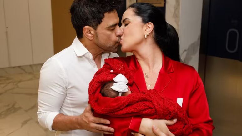 Zezé di Camargo e Gracielle Lacerda por Divulgação