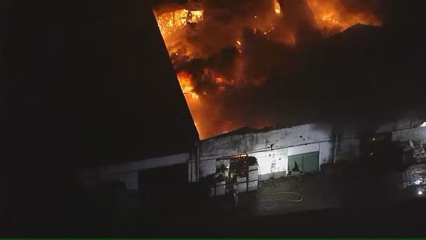 Incêndio no Centro do Rio